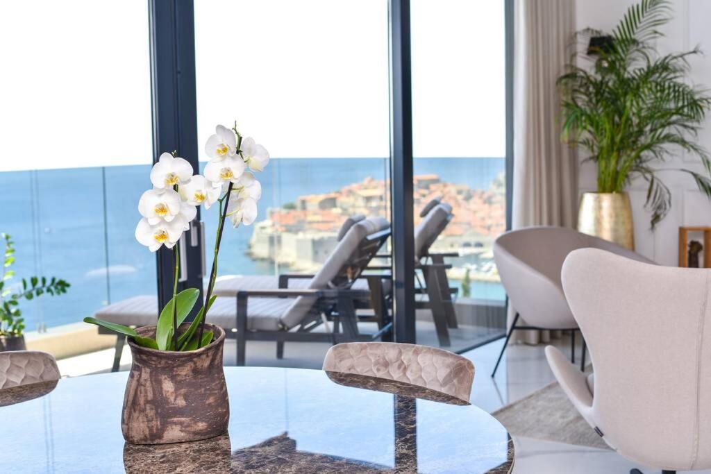 New & Luxury 5* With Breathtaking View- Kiki Lu Apartment Дубровник Екстериор снимка