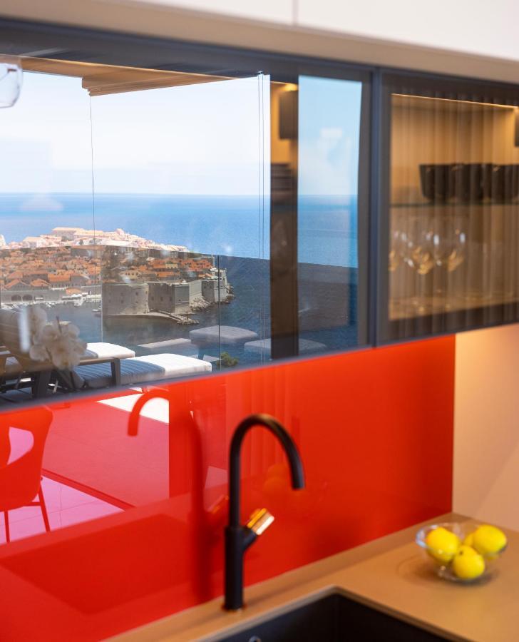 New & Luxury 5* With Breathtaking View- Kiki Lu Apartment Дубровник Екстериор снимка