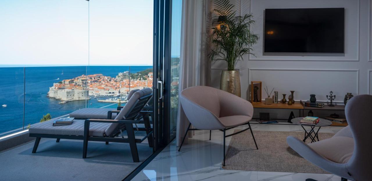 New & Luxury 5* With Breathtaking View- Kiki Lu Apartment Дубровник Екстериор снимка